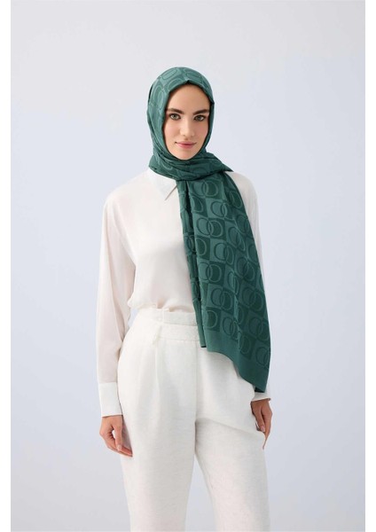 Dama Desen Petrol Naia Pamuk Şal 70x200 fiyatları