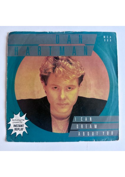 Dan Hartman – I Can Dream About You Dönem Baskı 45 Lik Plak