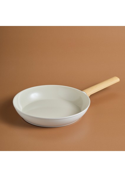 Swiss Crystal Almond Cream Indüksiyon Tabanlı Tava 28 cm