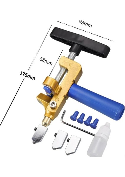 2in1 Cam Elmas Karo Kesici Manuel Sırlı Fayans Ayna Kesme 3-15MM fiyatları