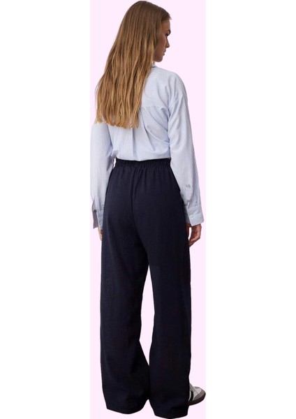 Kadın Geniş Paça Keten Görünümlü Şort Pamuk Günlük Kullanım Hafta Sonu Yaz Aylarının Vazgeçilmezi modelleri