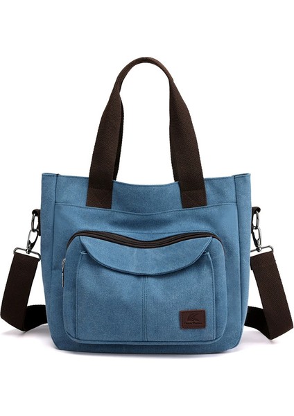 Tuval Tote Omuz Alışveriş Çantaları Kadınlar Içın Omuz Retro Kanvas Kadın Çantaları Yeniden Kullanılabilir Alışveriş Çantası Büyük Kadın Çantaları (Yurt Dışından)