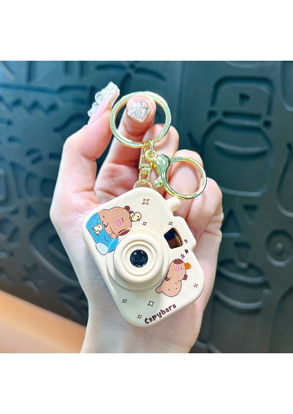 Prksiyon Kamera Anahtarlık Çanta Hediye Çocuk Oyuncakları Küçük Kolye (Yurt Dışından)