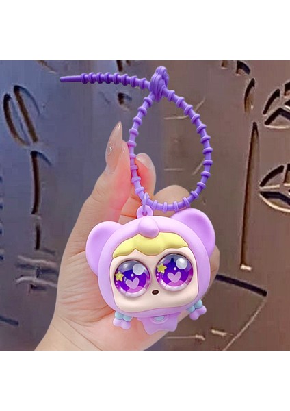 Dekoratif Küçük Hediyeler Dekompresyon Anahtarlık Kitap Çantası Kolye Araba Anahtarı (Yurt Dışından)