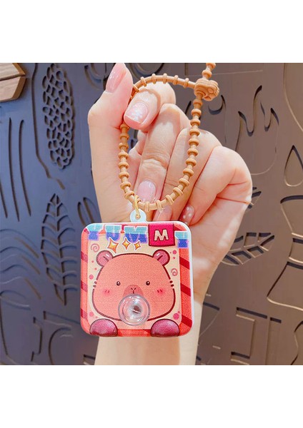 Dekoratif Küçük Hediyeler Dekompresyon Anahtarlık Kitap Çantası Kolye Araba Anahtarı (Yurt Dışından)