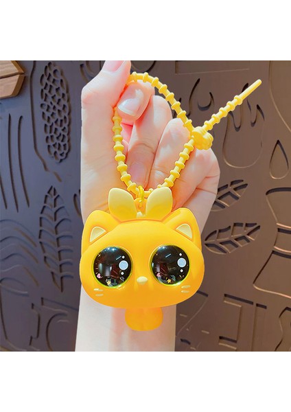 Dekoratif Küçük Hediyeler Dekompresyon Anahtarlık Kitap Çantası Kolye Araba Anahtarı (Yurt Dışından)