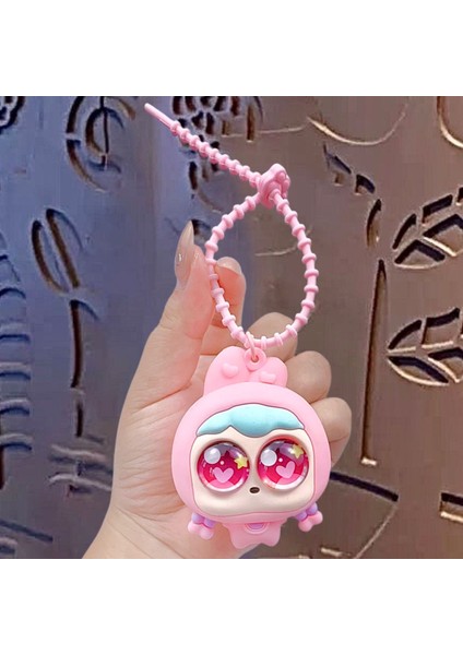 Dekoratif Küçük Hediyeler Dekompresyon Anahtarlık Kitap Çantası Kolye Araba Anahtarı (Yurt Dışından)