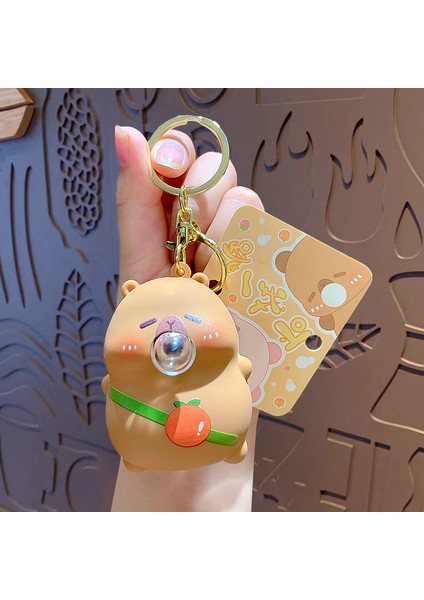 Dekoratif Küçük Hediyeler Dekompresyon Anahtarlık Kitap Çantası Kolye Araba Anahtarı (Yurt Dışından)