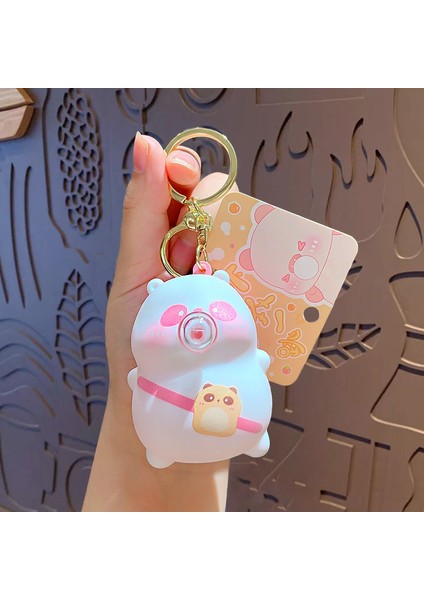 Dekoratif Küçük Hediyeler Dekompresyon Anahtarlık Kitap Çantası Kolye Araba Anahtarı (Yurt Dışından)