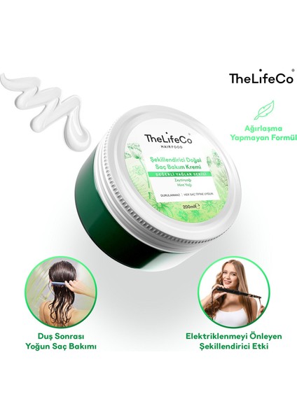 Günlük Bakım - Doğal Şampuan 250 ml & Durulanmayan Doğal Saç Bakım Kremi 200 ml modelleri