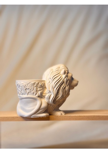 Aslan Küçük Saksı – Şıklığı ve Gücü Masanıza Taşıyın! fiyatları