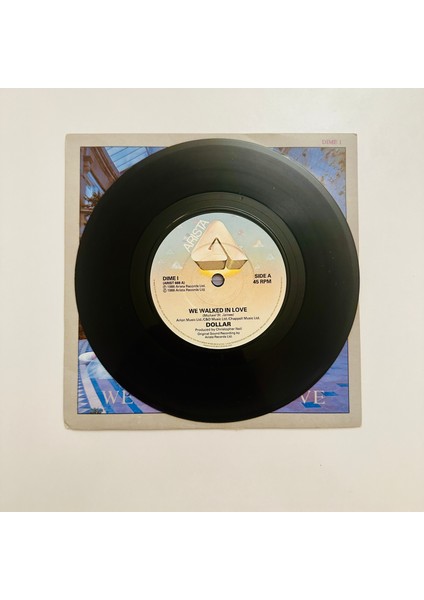 Dollar – We Walked In Love Dönem Baskı 45 Lik Plak modelleri