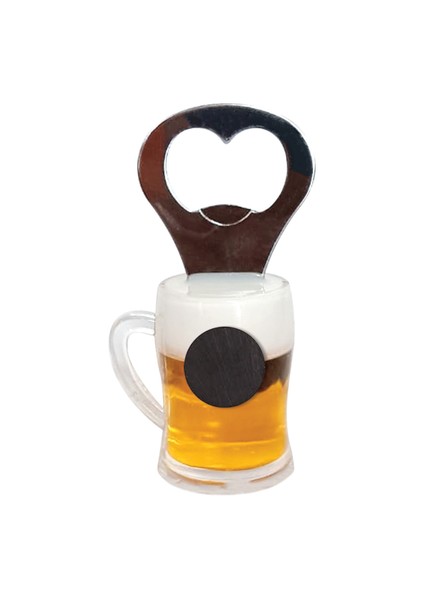 Keep Calm & Drink Beer Dekoratif Açacak Magnet - Şişe Açacağı Kapak Açacak fiyatları