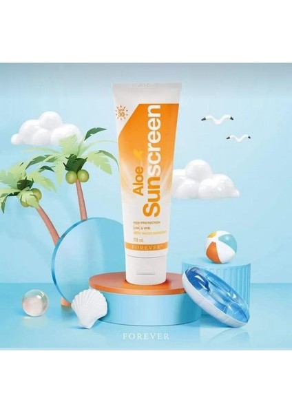Aloe Veralı Aloe Sunscreen Güneş Kremi Spf 30