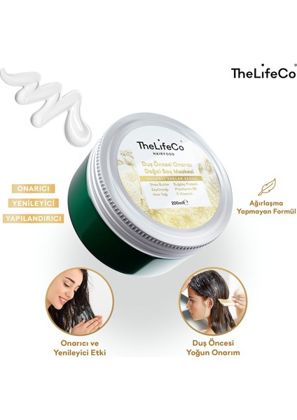 Derin Bakım - Doğal Şampuan 250 ml & Onarıcı Doğal Saç Maskesi 200 ml modelleri