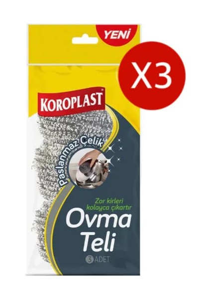 Ovma Teli Paslanmaz Çelik x 3ADET
