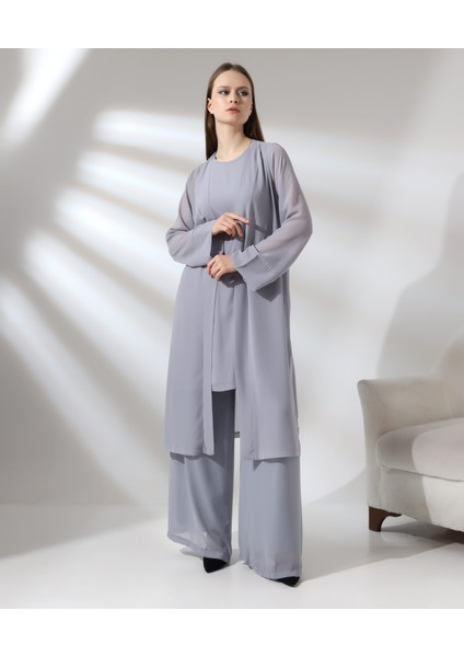 Taş Işleme Şifon Uzun Hırka fiyatları