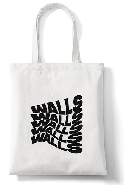 L620-4 Louis Duvar Baskı Kadın Alışveriş Çantaları Alışveriş Çantası Seyahat Çantası Kolej Retro Omuz Çantası Büyük Kapasiteli Öğrenci Çanta (Yurt Dışından)