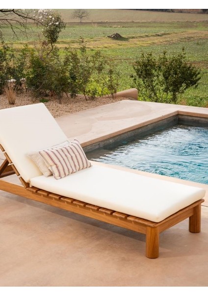 Denze Masif Ayarlanabilir Dış Mekan Şezlong – Minder indirimleri