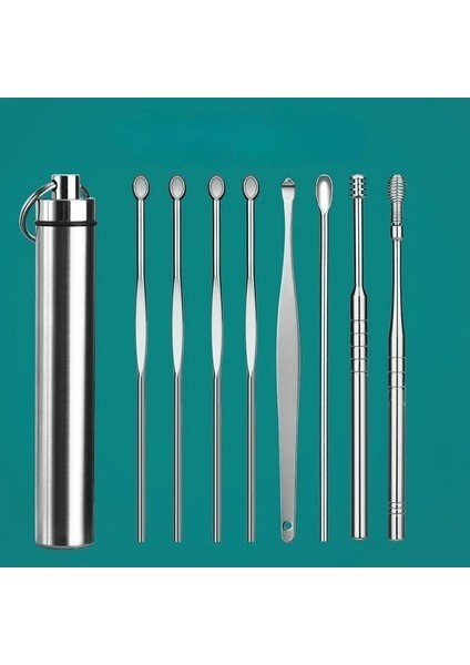 8 Adet 6 Adet/takım Paslanmaz Çelik Kulak Toplama Aracı Seti Kulak Temizleyici Kulak Kulak Temizleme Kaşığı Kulak Koruyucusu Sağlık Kir Sökücü (Yurt Dışından)