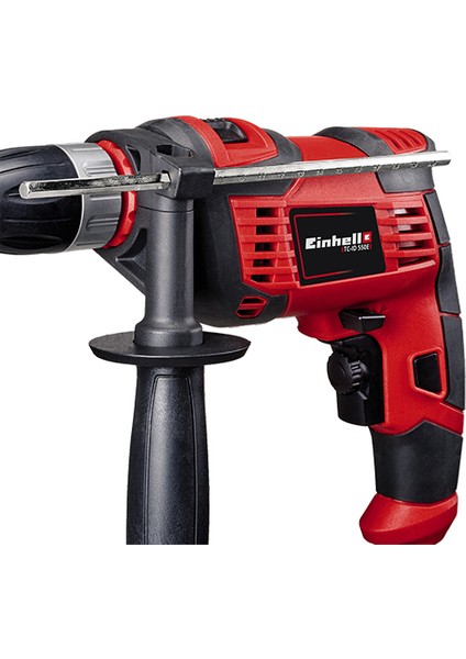 Darbeli Matkap TC-ID 550 E (550 W, elektronik devir ayarı, devir ön seçimi, sağ/sol dönüş, metal derinlik mesnedi, yardımcı tutma kolu) - 4258621 modelleri