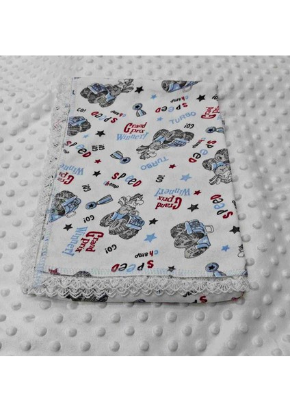 sun Tekstilden Pamuklu Çift Katlı Penye Bebek Battaniyesi