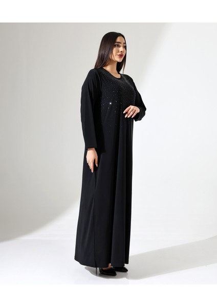 Taş Detaylı Uzun Iç Elbise fiyatları