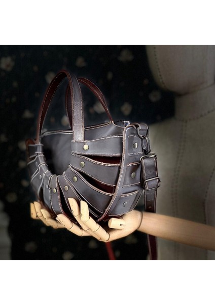 Carıdea El Yapımı Hakiki Deri Bayan Çanta, Clutch, El Omuz Çantası V31 fiyatları