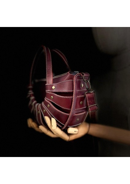 Carıdea El Yapımı Hakiki Deri Bayan Çanta, Clutch, El Omuz Çantası V27 indirimleri