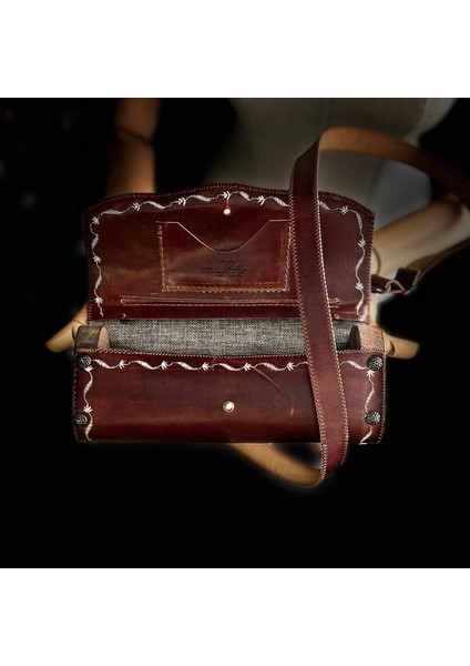 Hakiki Deri, El Yapımı Bayan Çanta, Bayan Cüzdan Larissa V38 fırsatları