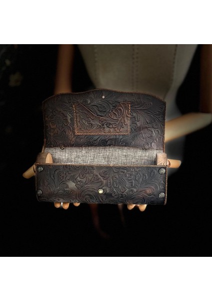 Hakiki Deri, El Yapımı Bayan Çanta, Bayan Cüzdan Larissa V116 fırsatları