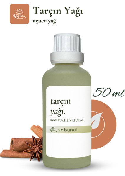 Tarçın Yağı 50 ml - Aromaterapi, Saç ve Cilt Bakım Yağı