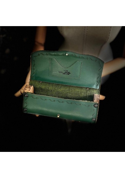 Hakiki Deri, El Yapımı Bayan Çanta, Bayan Cüzdan Larissa V83 indirimleri