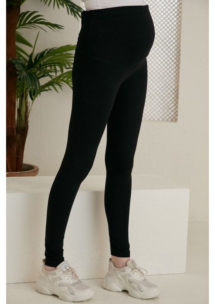 Beli Ayarlanabilir Hamile Tayt Siyah modelleri
