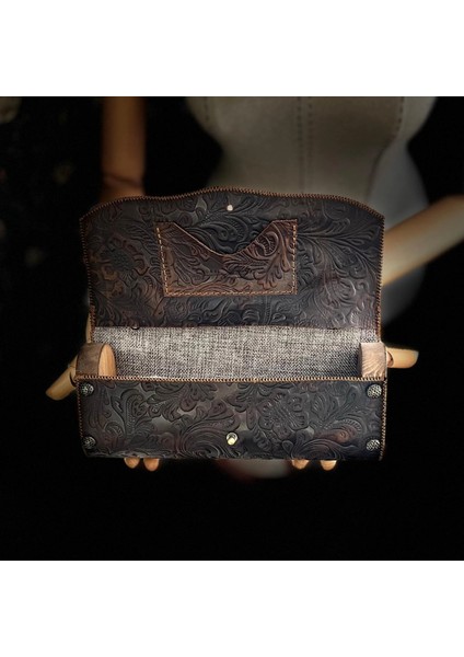 Hakiki Deri, El Yapımı Bayan Çanta, Bayan Cüzdan Larissa V39 fırsatları