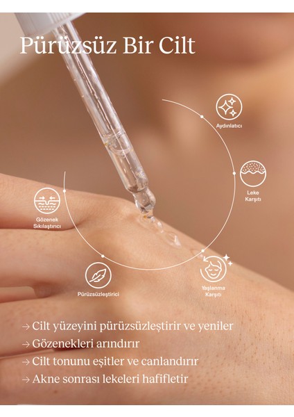 Gentle Resurfacing Booster I Mandelik Asit I Pürüzsüzleştirici Serum I Kuru ve Dengeli Cilt Tipi fiyatları