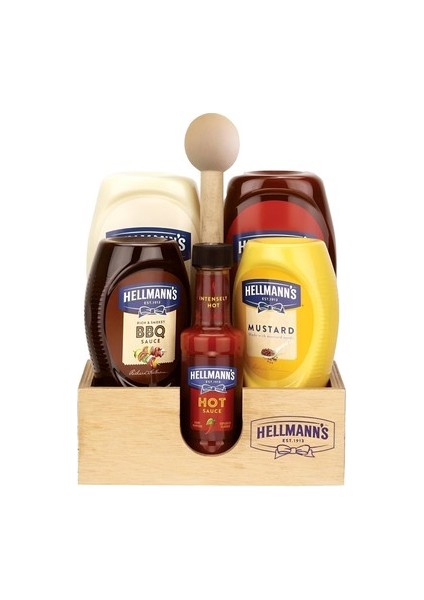 5'li Sos Paketi Ahşap x 4 Adet (Koli)