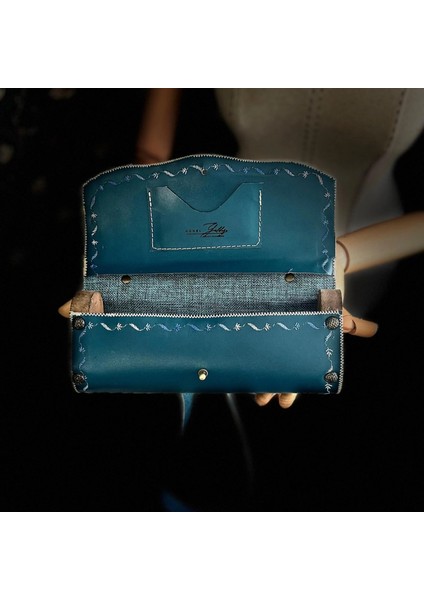 Hakiki Deri, El Yapımı Bayan Çanta, Bayan Cüzdan Larissa V101 indirimleri
