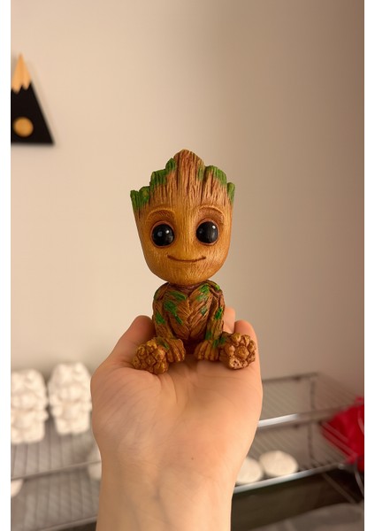 Groot Küçük Saksı / Kalemlik – El Yapımı Dekoratif Figür modelleri