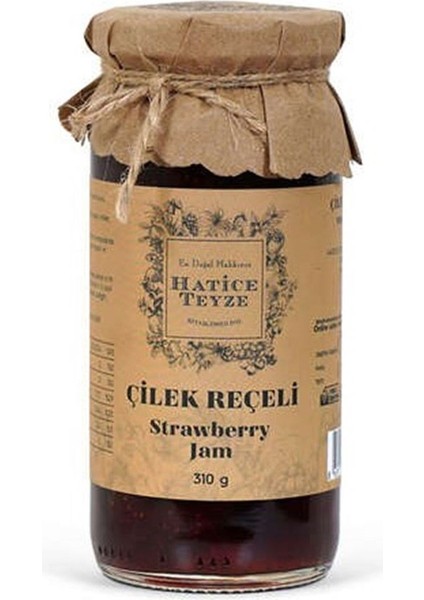 Çilek Reçeli - 310 Gr