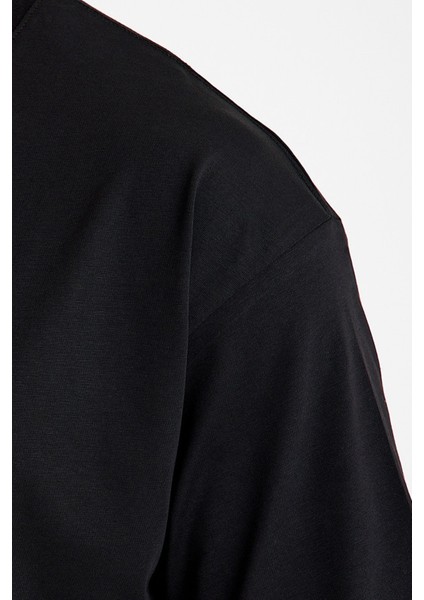 Solo Il Gala Sadece Sarı Kırmızı Maske Baskılı T-Shirt Siyah Tişört indirimleri