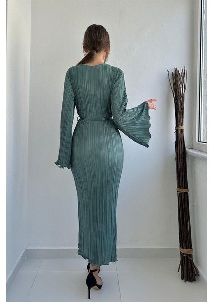 Mint Ispanyol Kol Piliseli Elbise modelleri