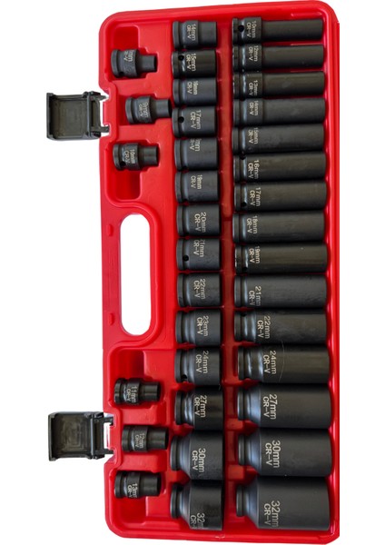 Profesyonel 35 Parça 1/2" Darbeli Lokma Seti modelleri