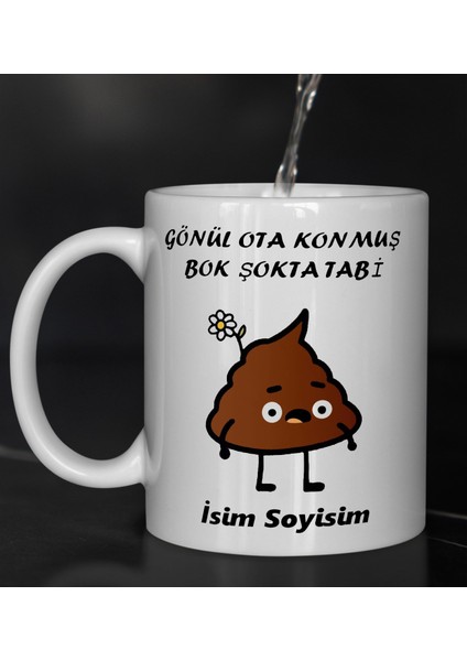 Komik - Esprili Kupa Bardak Isim Soyisim Yazılı Tasarımlı Komik Kupa Bardak