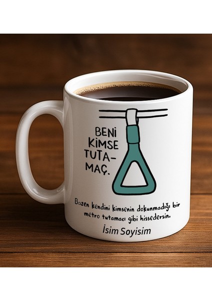 Komik - Esprili Kupa Bardak Otobüs Tutamaç Tasarımlı Komik Kupa Bardak