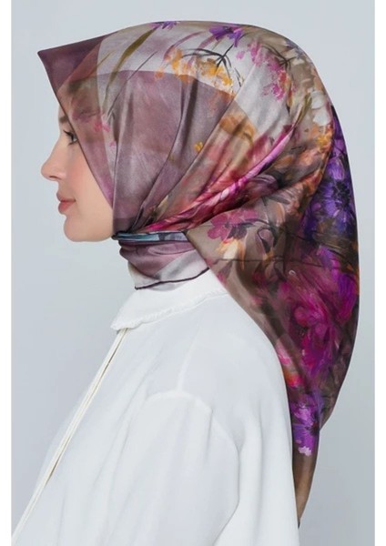 Nostalji Serisi Ipek Twill Eşarp 7915D-32 modelleri