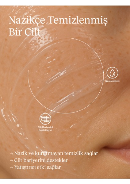 Gentle Wash I Nazik Yüz Temizleme Jeli I Nemlendirici I Kuru Cilt Tipi fiyatları
