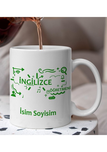 Ingilizce Öğretmeni Özel Kupa Bardak