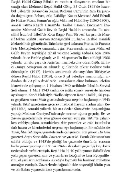 Tanıdığım Eski Sanatkârlar ve Osmanlı Ricâli