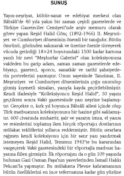 Tanıdığım Eski Sanatkârlar ve Osmanlı Ricâli